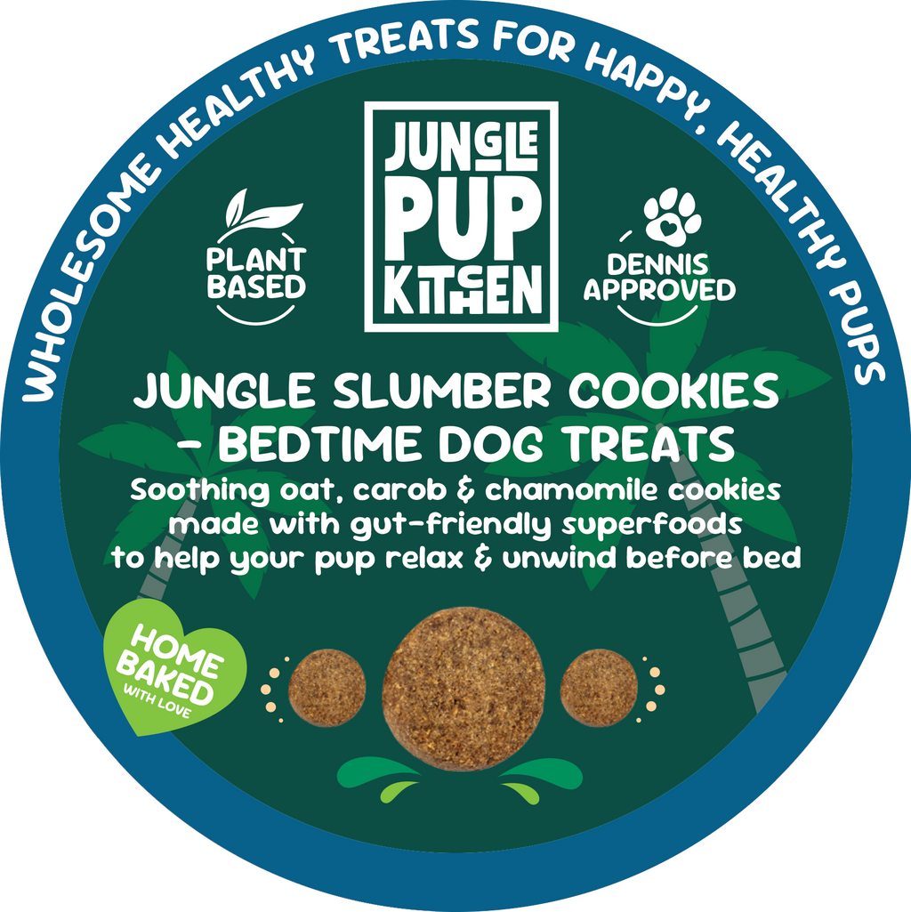 Jungle Slumber Cookies - bedtime dog treats