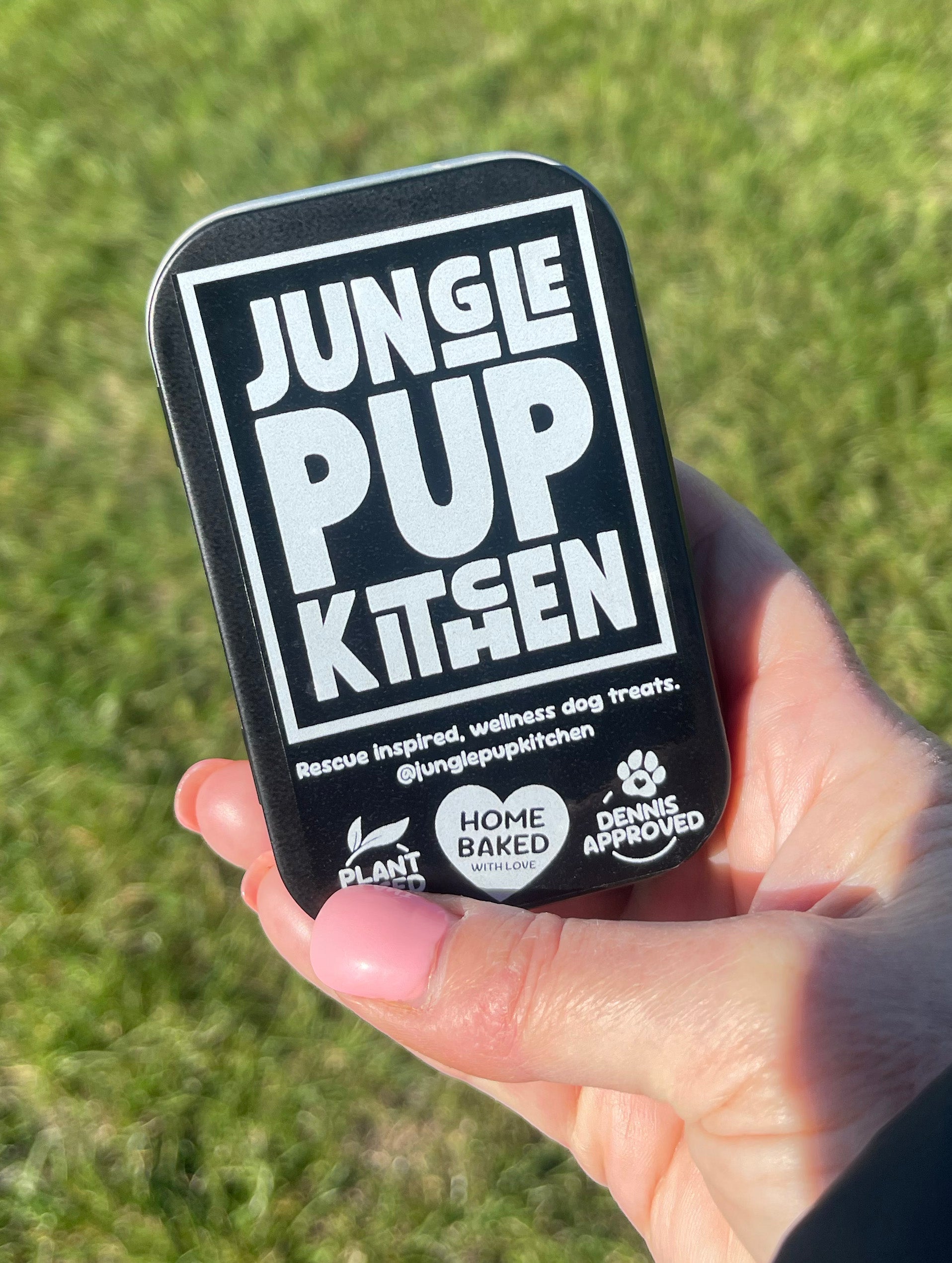 Reusable Treat Tin – Filled with Coconutter Banana Bites